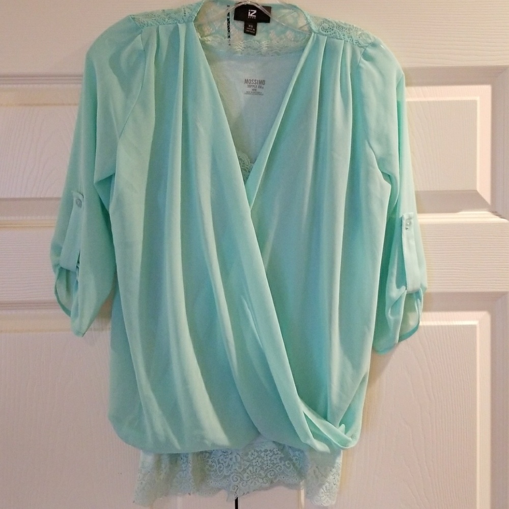 3/4 sleeve blouse